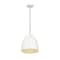 Z-Lite Z Studio Dome Pendant 1 Light Pendant, Matte White 6012P12-SWH - alternate 3